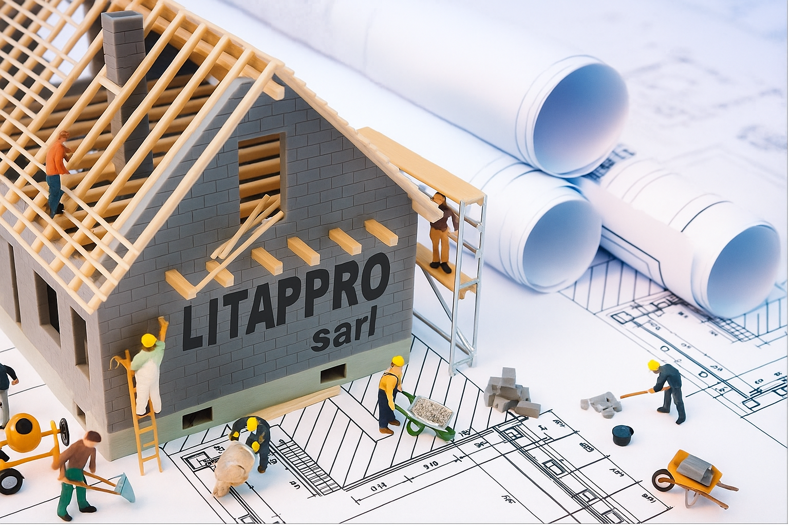 Construction project showcase